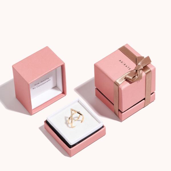 Earring PU Leather Portable Jewelry Case , Ear Stud Travel Jewelry Box