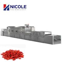 Máquina industrial contínua SS 304 3KW da esterilização de micro-ondas - 1000KW