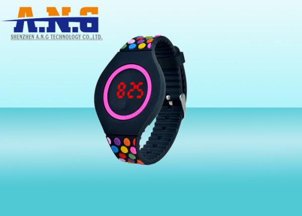 Watch Style 213 Silicone Rfid Wristbands , nfc bracelet for Hotel