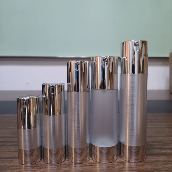 15ml 30ml 50ml 80ml 100ml white plastic frostng slide nozzle manufacturer lotion airless pump bottle cosmetic