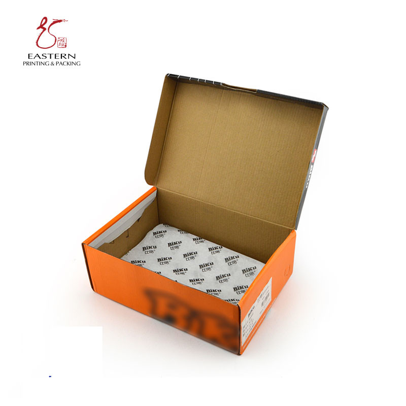 E каннелюру гофрировал изготовленное на заказ Shoebox упаковывая 300gsm CCNB