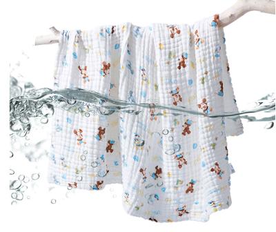 Tela da roupa do bebê da resistência de 240GSM Gauze Swaddle Fabric Good Cold
