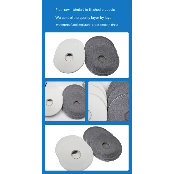 Wear-Resistant PVC Foam Tape Double-Sided Car Body Sealing Shock Absorption No Residue Corrosion-Resistant Adhesive Backing Tape