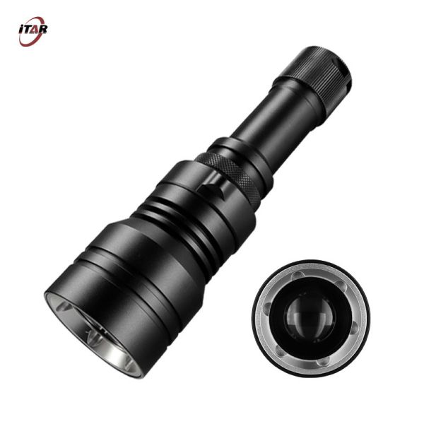 Waterproof IPX8 Underwater Flashlight For Scuba Diving 200 Meters