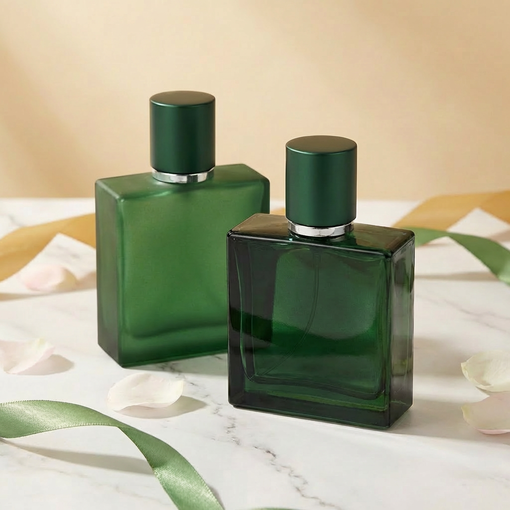 Anding Wholesale Quality Luxury Design Empty Modern 100ml 50ml Glass Pressurized Atomizer Perfume Bottle