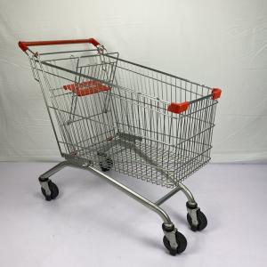 180L Q195 Steel Supermarket Shopping Trolley CE Certificate