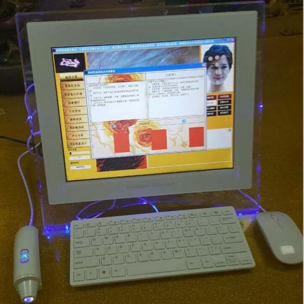 Intelligent 3D Skin Analysis Machine / Skin Scanner Machine With 15 Inch Computer