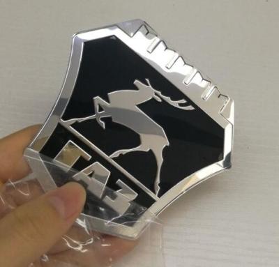 New model Custom Chrome plastic ABS car badges emblems and auto car logo metal emblems badge factory