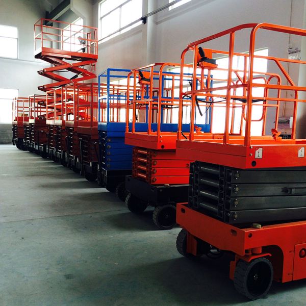Lightweight Hydraulic Power Equipment , Hydraulic Aerial Work Platform DC24V