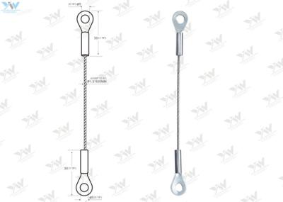 Stainless Steel Wire Rope Sling Eyelet Steel Wire For Suspension Systems