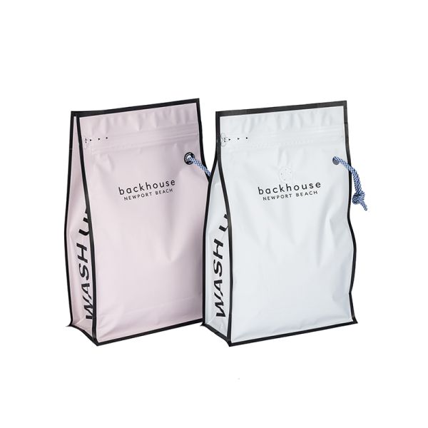 Customizable Eight Side Seal Packaging Bag Plastic Mylar Coffee Pouches Package Plastic Bags