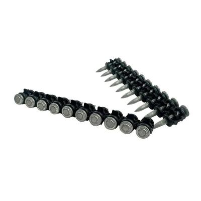 Rust Resistance Flat Head Steel Concrete Nails With Customizable Size And Grooved Shank