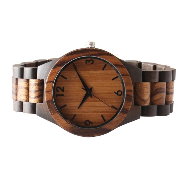 Древесина кварца Японии Miyota естественная наблюдает цифровые часы кварца