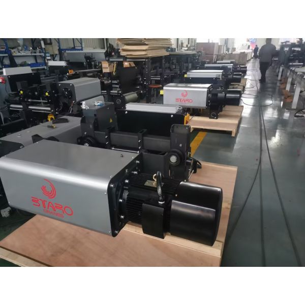 1T к подъему веревочки провода электрической лебедки M3-M6 50T CD/MD/BD с вагонеткой