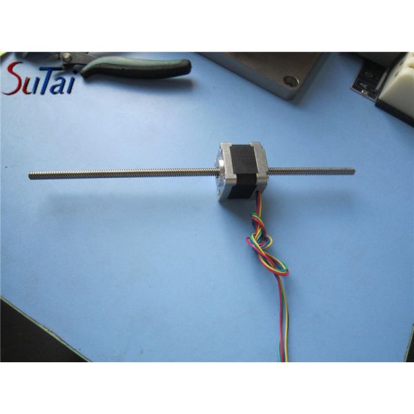 3D Printer 28H Through type linear stepper motor , Linear Actuator Motor With