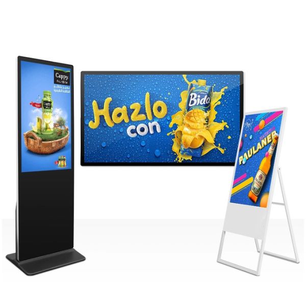 I5 Рекламный проигрыватель 256 ГБ Рекламный экран Дисплей WiFi Bluetooth с динамиками