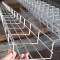  Stainless Steel Metal Wire Mesh Cable Tray For Data Center Cable