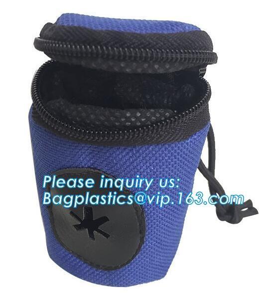 LED Flashlight Dog Waste Bag Dispenser Holder with Pet Waste Bag Poop Roll Bags, BPI ASTM D6400 EN13432 Approval Customi