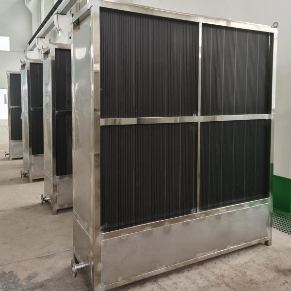 SS304L Rack Membrane Bioreactor System For Sewage Treatment 0.1um Hollow Fiber