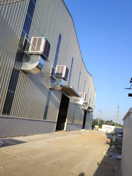 1.1kw 1.5kw 2.2kw 18000 24000btu 23000m3h Industrial Water Large-Size Evaporative Air Cooler with Electric Power Source