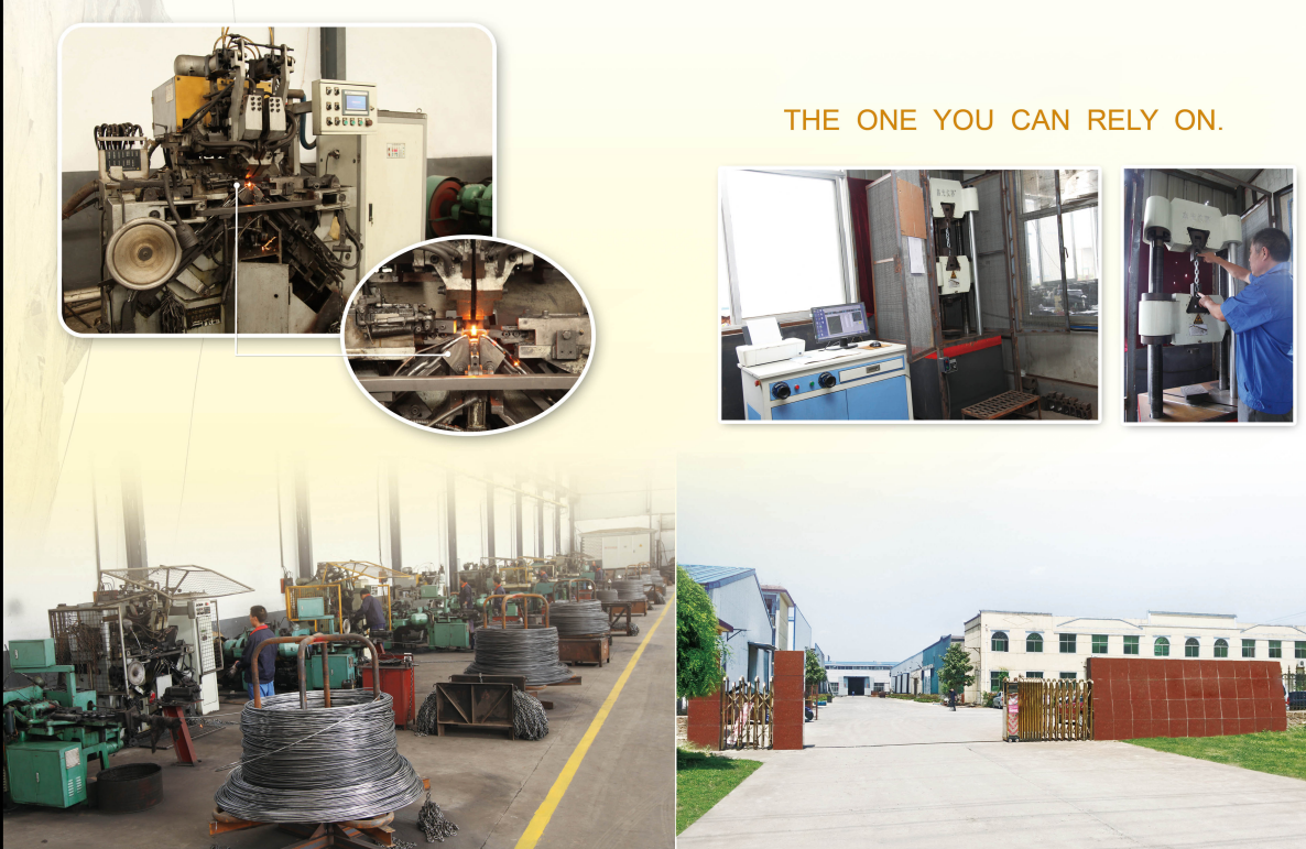 Функция подъемной цепи 6-22 мм высокопрочная сплавная сталь для промышленных применений