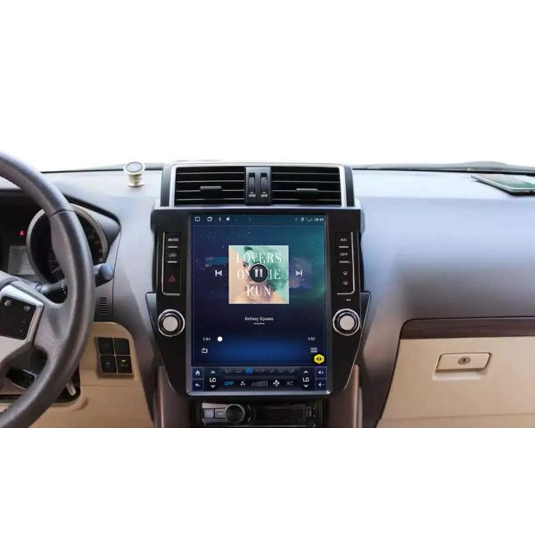 Автомобильный андроид-радиоплеер с GPS сенсорным экраном 128 ГБ для Toyota Prado 2014-2017