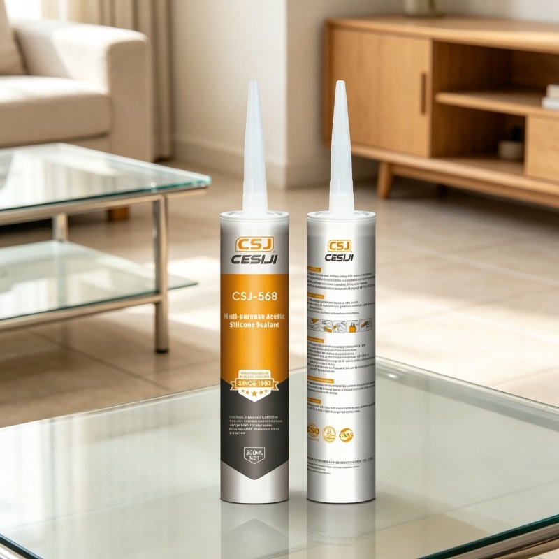Multi-purpose Acetic Silicone Sealant - For Indoor General Purpose Glazing