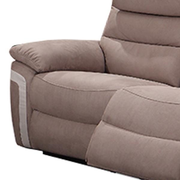 Fabric Breathable Electric Recliner Couch , Anti Abrasion Automatic Recliner Sofa