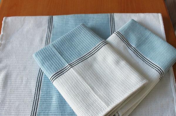 Cotton Classic Restaurant Grid Kitchen Tea Towels plaid tea towel cover cloth napkin Towel