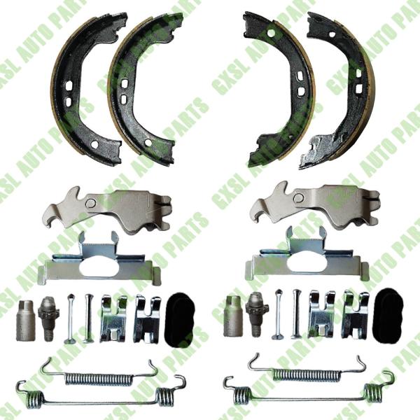 For Maserati Ghibli Quattroporte Hand Brake Shoes And Hardware Kit OEM 673000034 673000035