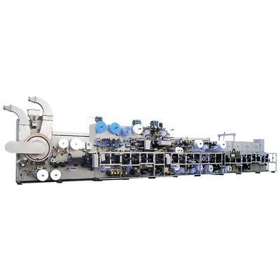 40KW Tri Folding Baby Diaper Production Machine 380V SAP Feeder