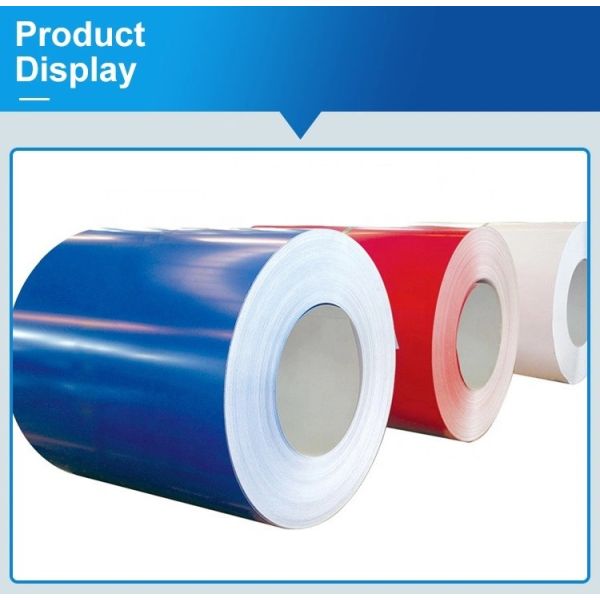 Покрашенная Galvalume катушка PPGL стальная гофрировала настилать крышу листы RAL9003 Prepainted