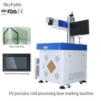 Contactless UV Laser Engraver Machine For Ceramic Glass Optical Lens LOGO Engraving