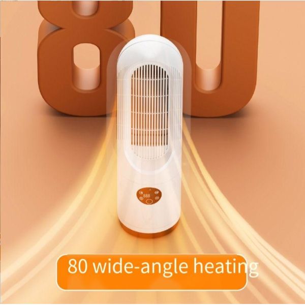52*15 CM Tower Fan Space Heater Portable Electric PTC Heater for Household Heating