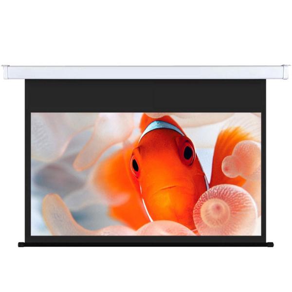 100 16:9 motorized electric projection projector screen HD 3D TV home theater fiberglass