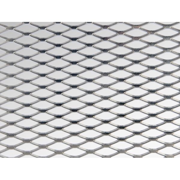 Heavy Duty Expanded Metal Sheet / Stainless Steel Stair Treads 4mm Thick Customized