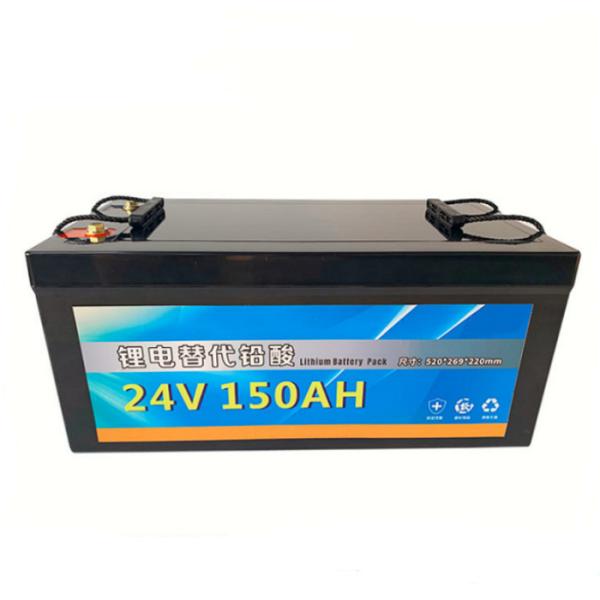3.6KWh Campervan Leisure 24V 150Ah Lithium Ion Battery Deep Cycle
