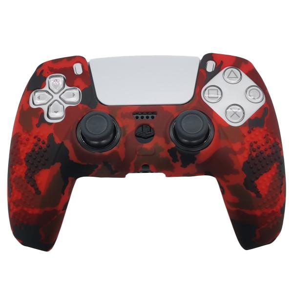Comfortable Hand Grip PS5 Dualsense Silicone Cover Water-Transfer Printing Hi-Tech