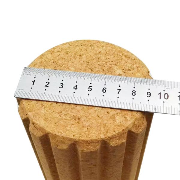 Anti-Slip Cork Massage Roller Natural Yoga Muscle Roller Back Fitness