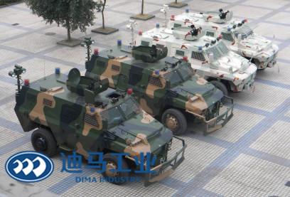 Anti Terrorism 6.7L 120km/h Armored Personnel Carrier 155kW
