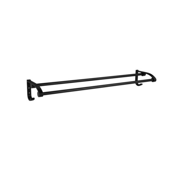 Polish Surface Finishing Luxury Bathroom Accessories Set with Aluminum Alloy Towel Rack