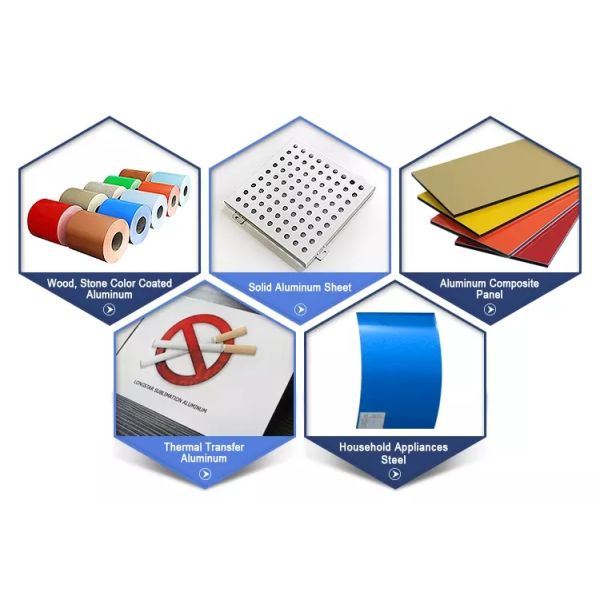 Refrigerator Cabinet PCM Panel 5082 Coated Aluminium Coil