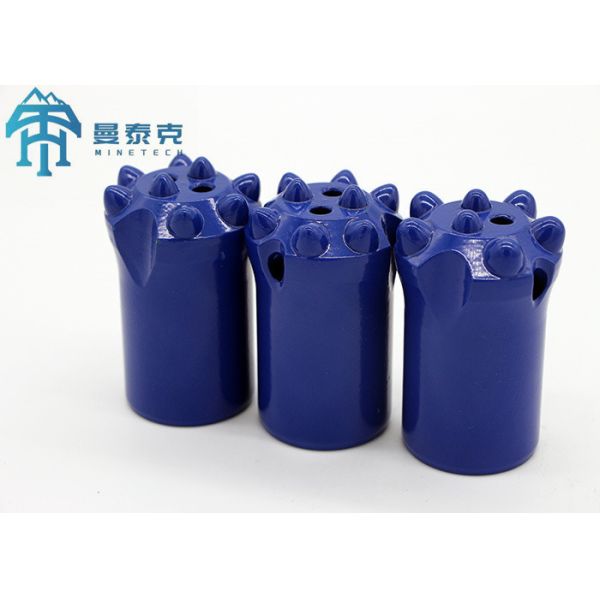 精密型トーパーボタンビット ショートスカート カービッドスチールドリルビット カスタムボタン番号7°/11°トーパー