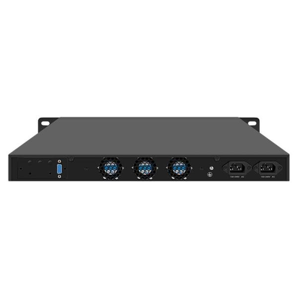 Zynshield 1U Rackmount Firewall i7 13700 i9 14900 6 2.5G LAN 10G 40G QSFP+ Redundant Bypass
