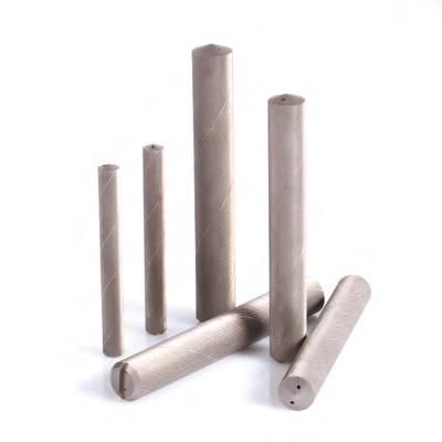 Carboneto de tungstênio contínuo Ros da perfuração e dos Reamers com dois furos 15° helicoidais