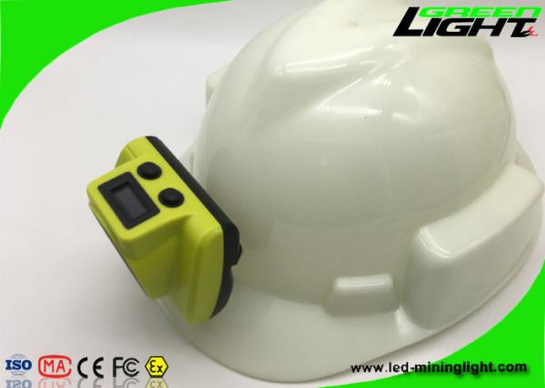 USB Charger Cordless Mining Cap Lights 18000lux IP68 Waterproof 6.8Ah Battery