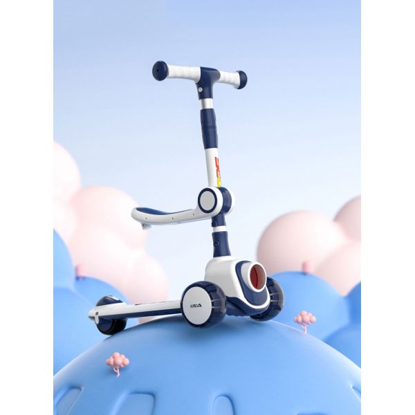 Scooter for Kids Ages 3-12 Foldable Height 4 Adjustable Collapsible Kick Scooter Max Load 200 LBS