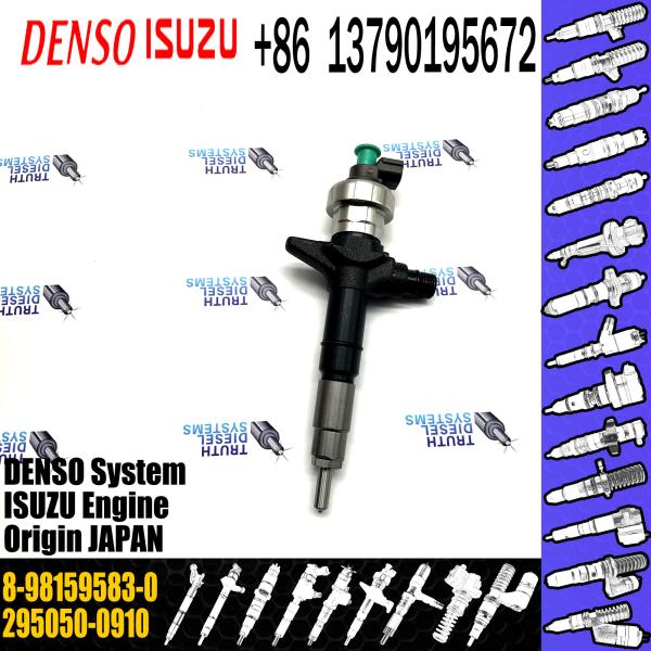 En gros injecteur de gazole 8981595830 8-98159583-0 pour le moteur 295050-0910 2950500910 d'ISUZU 4JK1