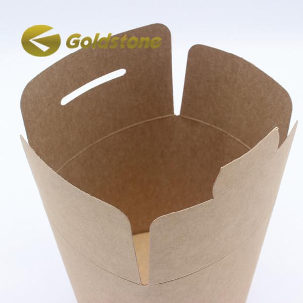 Leakproof Take Away Paper Cup  8 Oz Kraft Paper Cups For Take Away Food