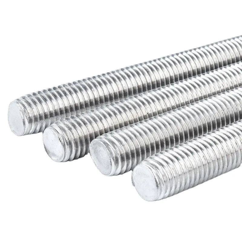 Threaded Stud Bolt 2205 2507 Duplex Steel Full Threaded Rods Stainless Steel Bolts